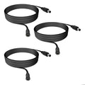 10FT Extension Cable for Philips Hue Play Light Bar Compatible with 7820430U7 440400980001 S020XM2400083 046677570552 Smart Light Bulb Accessory LED Strip Power Cord 3 Packs