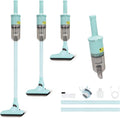 Skiennix 6-in-1 Rechargeable Stick Vacuum Cleaner - Handheld Versatility for All Surfaces | Green