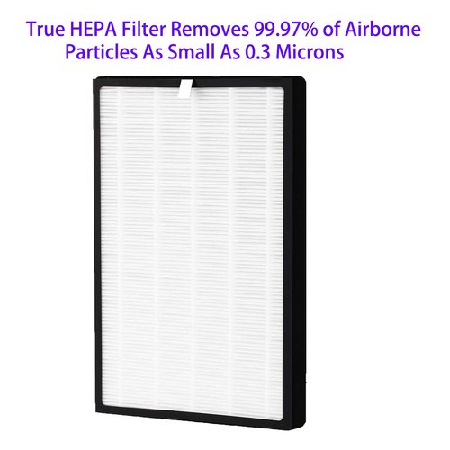 2 Pack BKJ-33 Replacement Filter For COLZER BKJ-33, 3 IN 1, H13 True Hepa with High efficiency Activated Carbon and Pre Filter