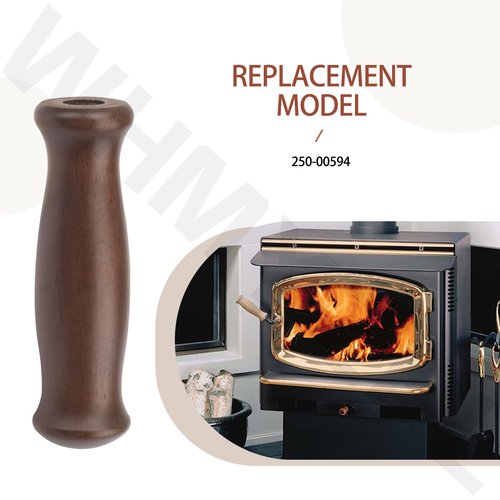 WHMYZHL 250-00594 Wooden Handle Compatible with Avalon Olympic Stove & Insert 700 745 790 796 945 990 996 1190 1196 900PS 900PI
