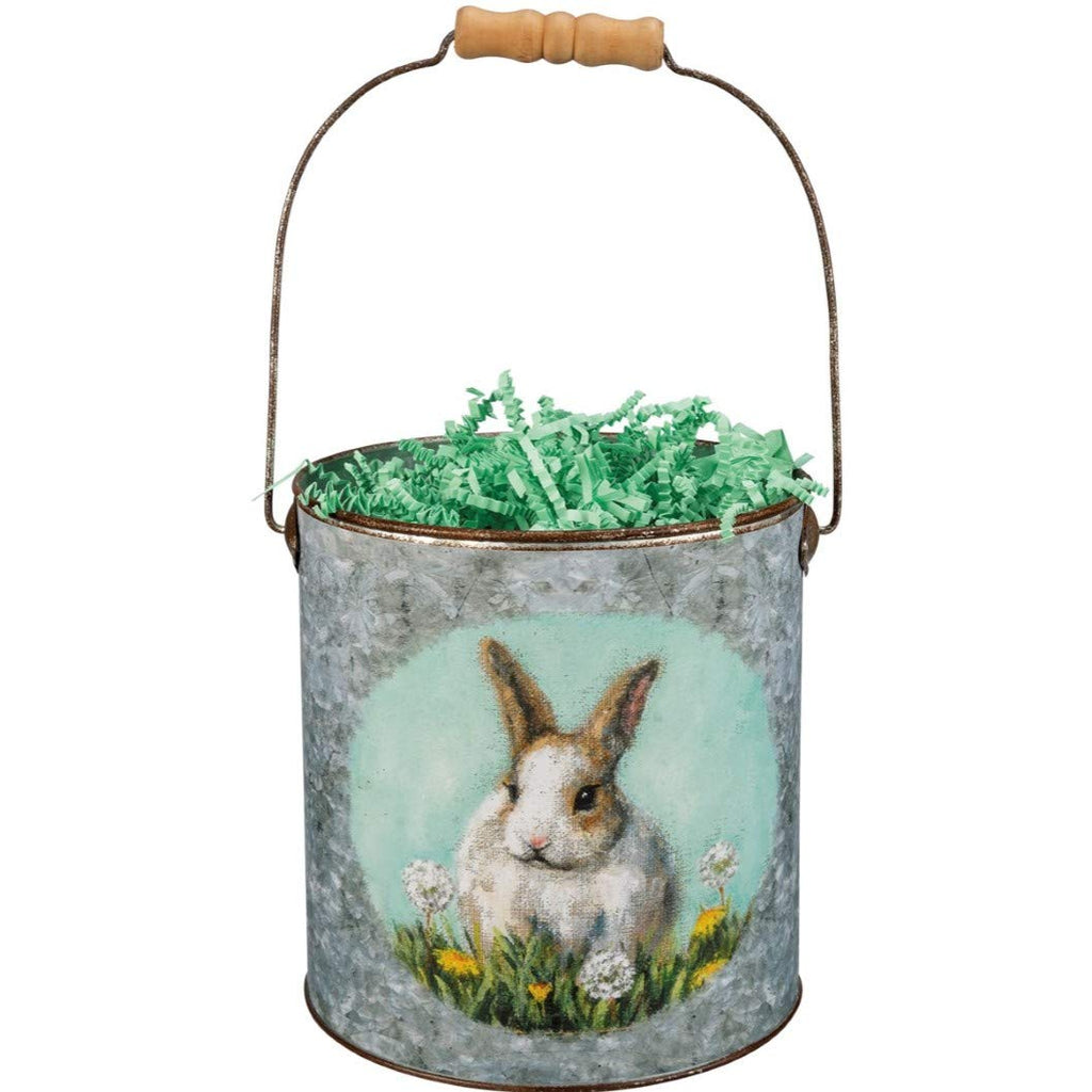 Primitives by Kathy Decorative Bucket Set, Multicolor 7.25" x 7.25", 6" x 6.25", 5" x 4.75"