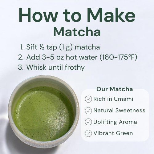 Wako Matcha, Single-Origin Uji Matcha from Kyoto, Japan (40g / 1.4 oz) – First Harvest, Authentic Ceremonial Grade, Green Tea Powder for Your Daily Morning Boost, Café-Quality Hot or Iced Matcha and Lattes, Unsweetened, Gluten-Free