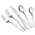 Eagrye 80 Pieces Stainless Steel Flatware set, Knives Forks Spoons
