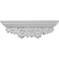 Ekena Millwork SH23X07X04OD Odessa Acanthus Leaf Shelf, 23 1/4"W x 3 7/8"D x 7 1/8"H