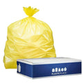 Plasticplace 32-33 Gallon Trash Bags │ 1.5 Mil │ Yellow Garbage Can Liners │ 33’” x 39” (100 Count), W33Y15