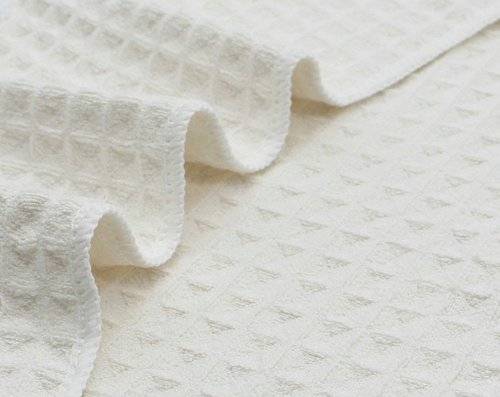 VeraSong Microfiber Kitchen Cleaning Cloth Thick Dish Rags Waffle Weave Washcloths Dish Cloths Ultra Absorbent Odor Free 12inch X 12inch 6 Pack Beige