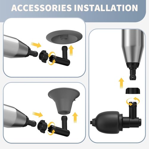 VEUIEIZT Toilet Plunger, High-Pressure Toilet Snake, Clog Remover, Heavy-Duty Air Drain Unclogger with Visual Barometer, Powerful Drain Auger, Plungers for Bathroom