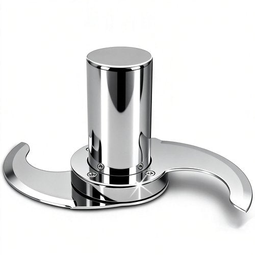 27055 Smooth Blade for Robot Coupe R2, R2A, R2N, R2B, R2U, R201 Commercial Food Processors, Modular Chopping Blade with Stainless Steel Case, Never Break and Leak, Microplastic-Free, 5-Year Warranty