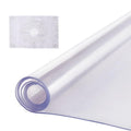 VEVOR Plastic Table Cover, 42 x 60 Inch 2.0 mm Thick Clear PVC Desk Mat Protector, Waterproof & Easy Cleaning Desk Pad Tablecloth, for Office, Dresser, Dining Room, Night Stand