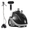 Sweetcrispy Standing Garment Steamer, 1500W Powerful Steamer for Clothes with Roll Wheels, 1.7L Water Tank for 55 Min Continuous Steaming, Professional Wrinkle Remover Heats in 45 Seconds