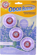 Arm & Hammer OdorBusterz® Odor Eliminator Balls - Lavender Scented, 3 Count | Effective Baking Soda Odor Control for Small Spaces