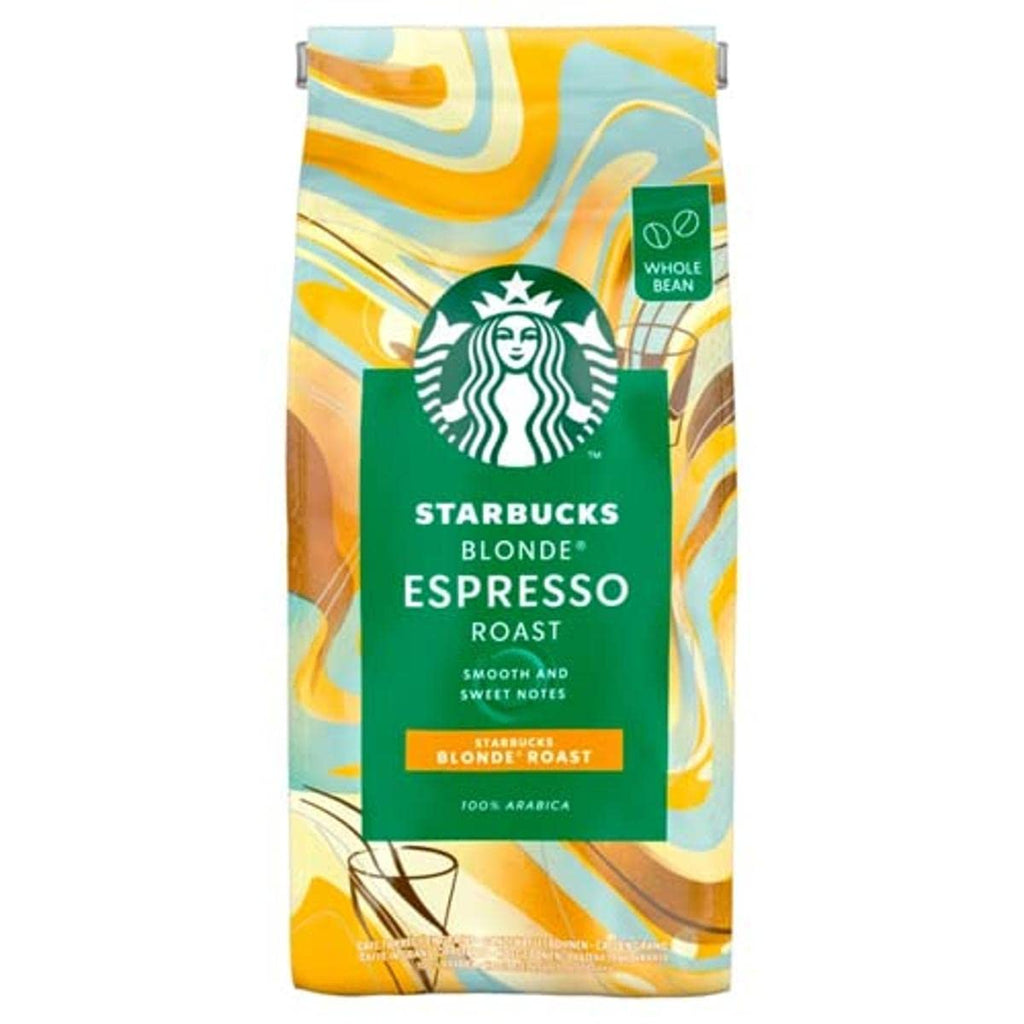 Starbucks Blonde Espresso Roast - Premium Whole Coffee Beans for Rich Flavor | 200g