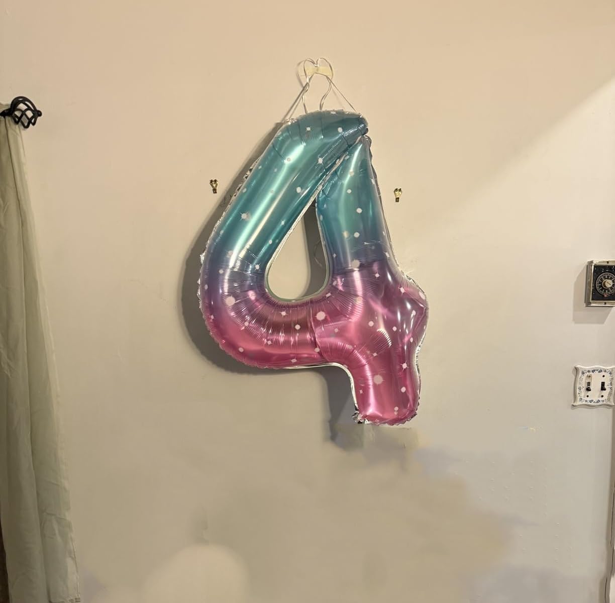 Number Balloons - 40 Inch Birthday Balloons for Girls & Boys | Pink, Purple, Blue - Perfect for 1st, 11th, 21st Celebrations