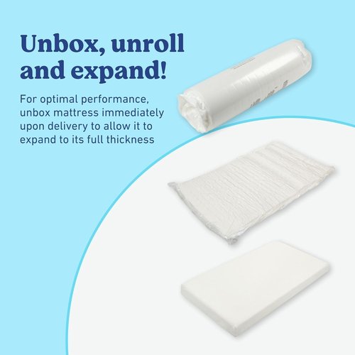 Graco Premium Crib & Toddler Mattress - GREENGUARD Gold Certified, Waterproof & Machine Washable Cover, Fits Standard Cribs