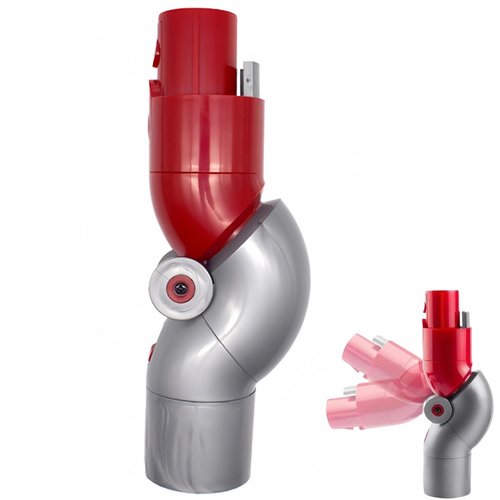 Low Reach Clean Adapter for Dyson V7 V8 V10 V11 V15 Vacuum Cleaner Quick Release Cleaning Tool Adaptor Bottom Converter Head Attachments Accessories for Cleaning Under Couch and Bed