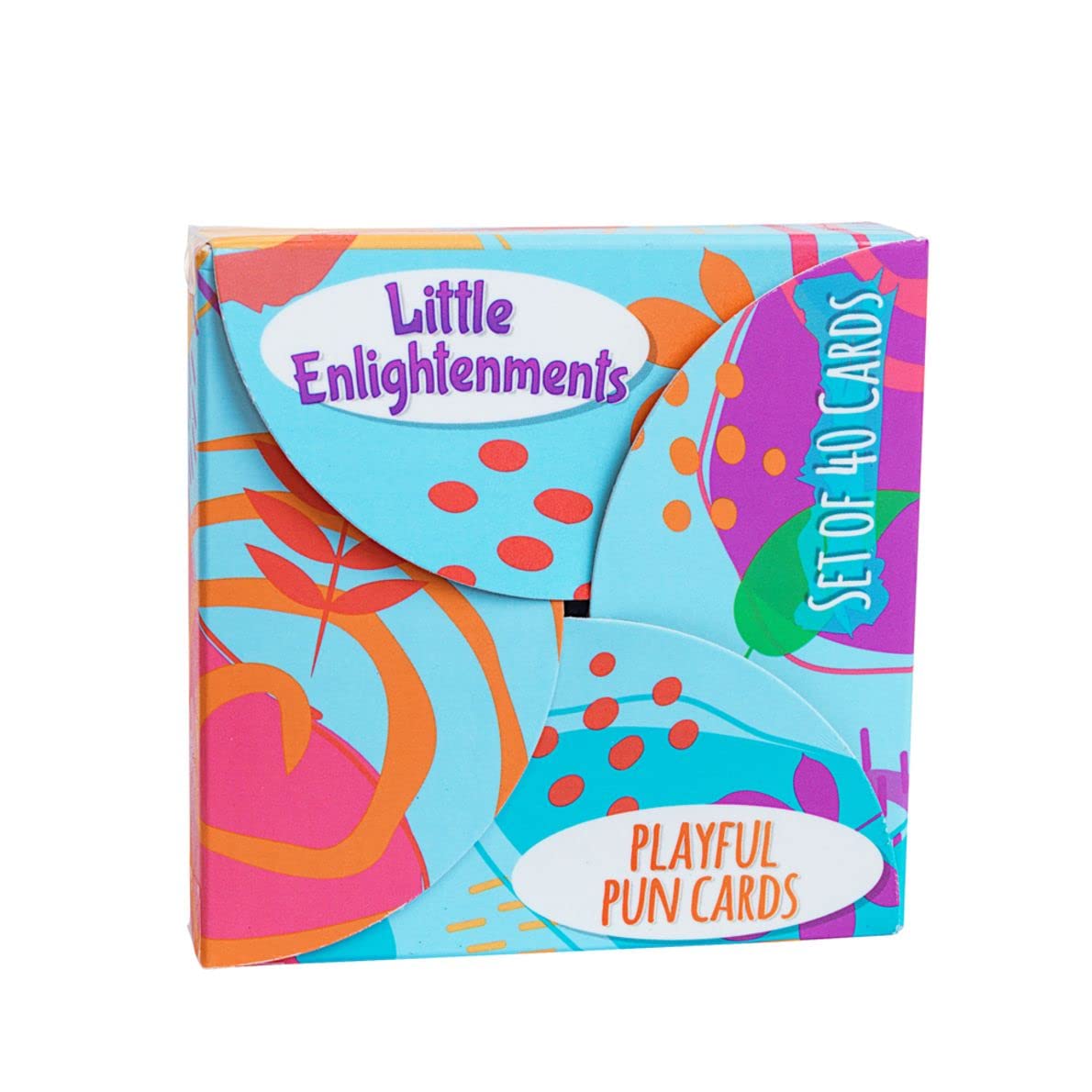 Really Good Stuff Little Enlightenments - Playful Pun Cards - Set of 40 - Boxed Card Set - Gift of Positivity and Inspiration - Social-Emotional Learning - Mental Health