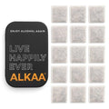 ALKAA Alcohol Filter Sachets – Patented Wine & Cocktail Filter for Wine Headache & Hangover Relief – Filters Sulfites, Histamines & Toxins – 15 Pack (Treats 30 Drinks) – Made in USA