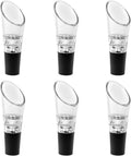 6 Pack Wine Pourer by QLL White