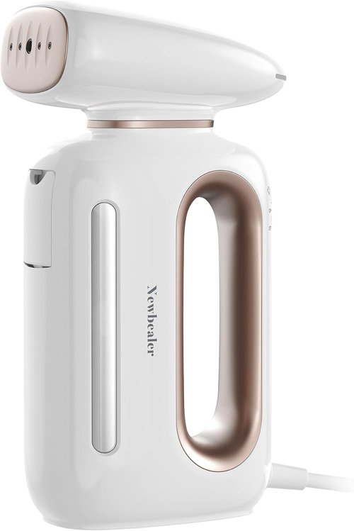 Newbealer Handheld Fabric Steamer - 850W Portable Wrinkle Remover with 30s Fast Heat Up | 230ml Tank for Home & Travel