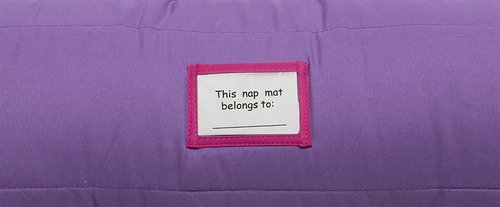 Baby Boom Funhouse Little Princess Kids Nap Mat Set – Includes Pillow and Fleece Blanket – Great for Girls Napping during Daycare or Preschool - Fits Toddlers, Pink
