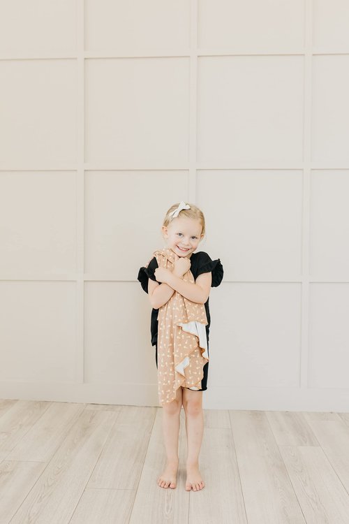 Copper Pearl Large Premium Knit Baby Swaddle Receiving Blanket Treat