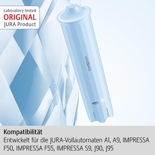 Jura 24231 Filter Cartridge Claris Blue+ Water Filter - Set of 3