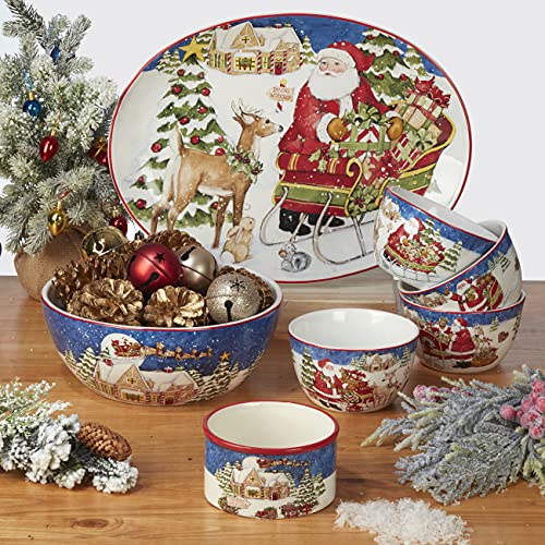 Certified International Santa's Workshop 16 Pc. Dinnerware Set, Service for 4