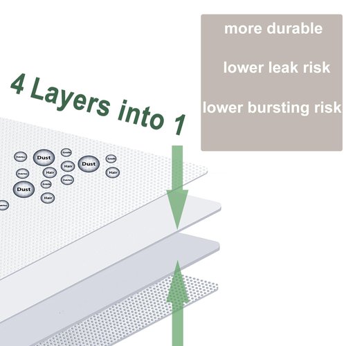 12 Pack Dust Bin Bags Compatible for Robotic Vacuum Cleaner i3, i3+, i7, i7+, i8, i8+, i4, i4+, i1, i1+, i6, i6+, j7, j7+, s9, s9 Plus, i & s j Series Automatic Dirt Disposal Trash Bags