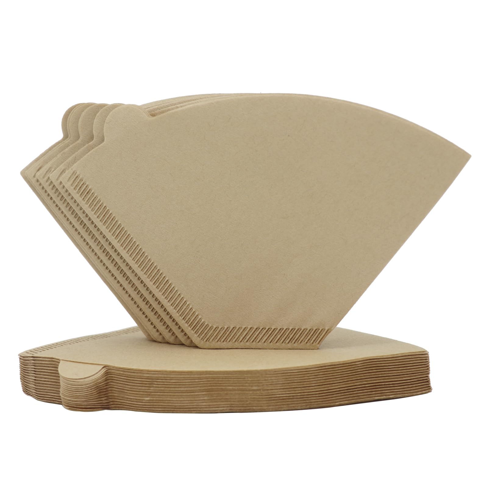 #4 Coffee Filters 04 Cone Paper 100 Count 8-12 Cups Coffee Filter Unbleached Disposable Paper Fits for Ninja, Drip and Pour Over Coffee Maker