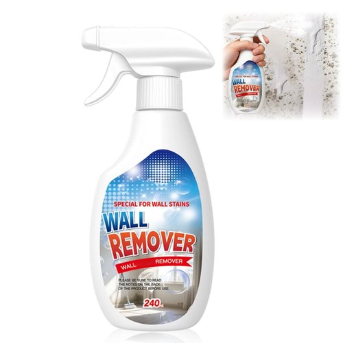 Highly Effective Removal Spray, Wall Cleaner Spray 8.46 Fl.oz, Multi-Surface Cleaning Solution, Dirt, Dust and Stain Remover, for Wood, Tile, Fabric, Bathrooms, Kitchens