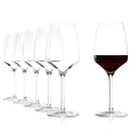 Stölzle Lausitz Red Wine Glasses Experience Set of 6, 15.25 oz – Premium Wine Glasses Ideal for Red Wine – Elegant Crystal Goblets for Maximum Aroma – Dishwasher- & Shock-Resistant