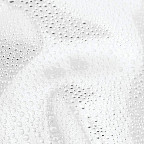 Vinyl Plastic Long Shower Curtain Liner. Plastic Shower Curtain for use Alone or With Fabric Curtain, 108 x 72 Inches, Clear