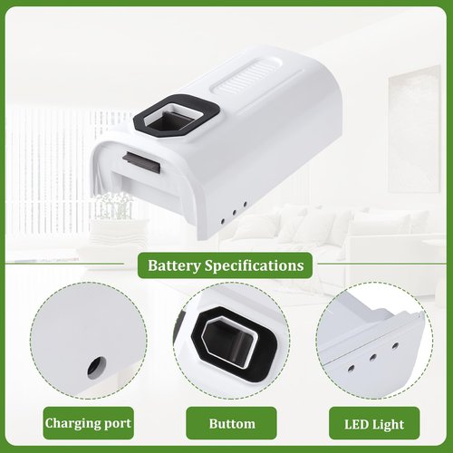 3000mAh 22.2V Replacement Battery Compatible with LEVOIT LVAC-200 Cordless Stick Vacuum Cleaner