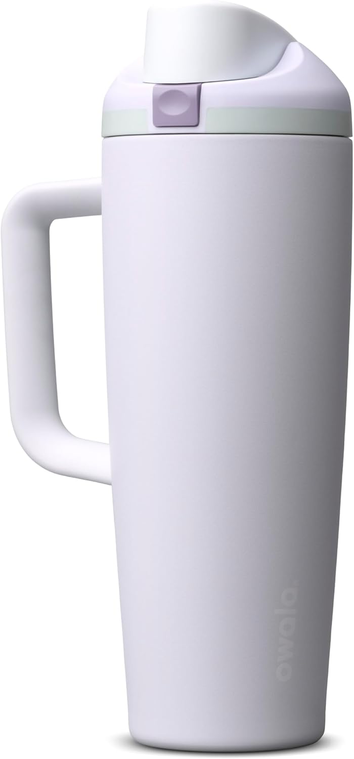 Owala FreeSip Tumbler - 30-Oz. Stainless Steel - Blue with Open Air Design