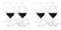 TOSSWARE Reserve 16oz Wine Set of 4, Premium Quality, Tritan Dishwasher Safe & Heat Resistant Unbreakable Plastic Cocktail Glasses, 4 Count (Pack of 2), Stemmed