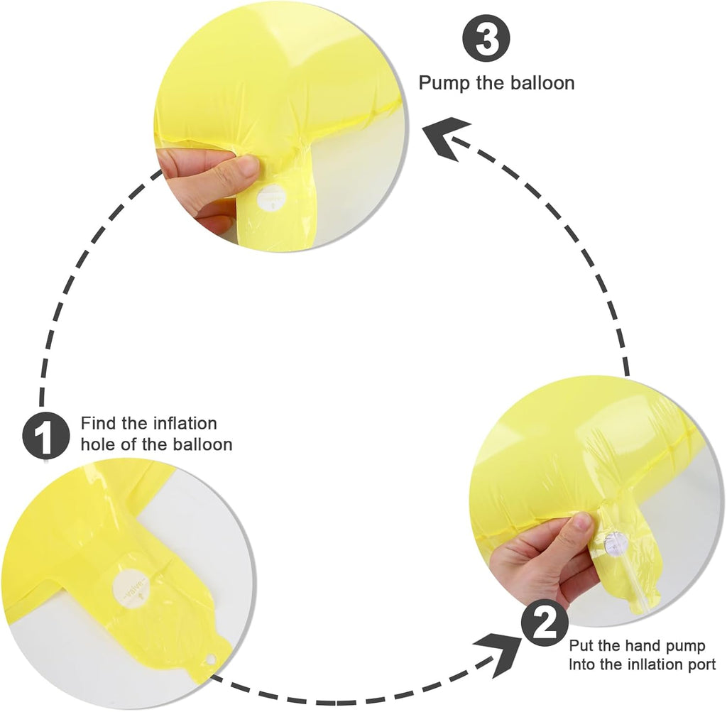 40 Inch Yellow Number 9 Balloon - Perfect for Birthday Parties, Engagements, and Graduations
