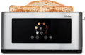 4 Slice Toaster - Extra Wide Slots, Removable Crumb Tray & Versatile Functions | Toast, Defrost, Reheat