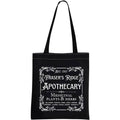 Tv Show Inspired Gift Book Merchandise Fraser's Ridge Apothecary Est. 1767 Tote Bag for Jamie Fraser Fans (Fraser’s Ridge ToteBLK)