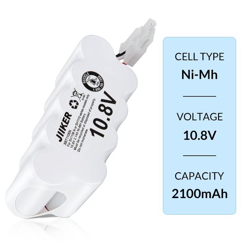JIIKER XBT1106N Battery Replacement for Shark SV1110 SV1106N SV1106_N SV1110N SV116N Freestyle Navigator Cordless Stick Vacuum, 10.8V 2.1Ah Ni-Mh Battery