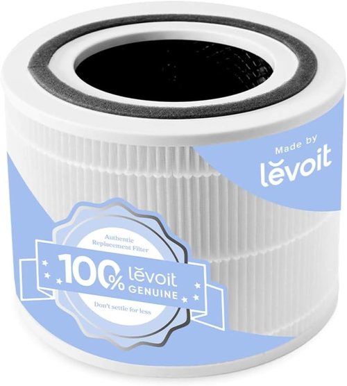Levoit Core 300-P Air Purifier Replacement Filter - HEPA & Activated Carbon for Smoke & Allergens | 1 Pack