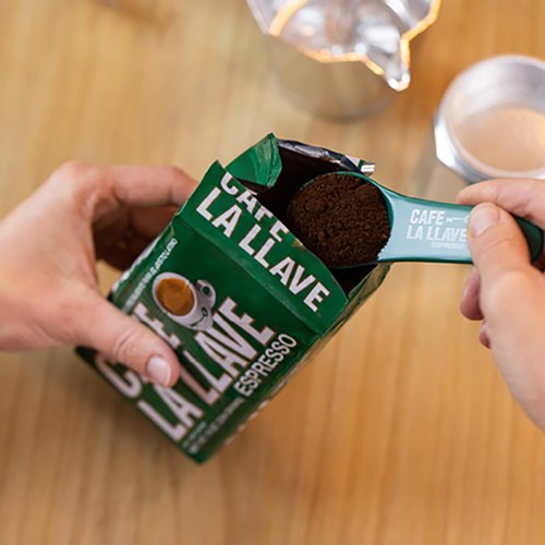 Cafe La Llave Decaf Dark Roast Ground Espresso Coffee, 12-Pack, 8.8 oz Bricks – Bold Cuban-Style Blend, Moka Pot, Espresso, Drip – Strong Rich Flavor