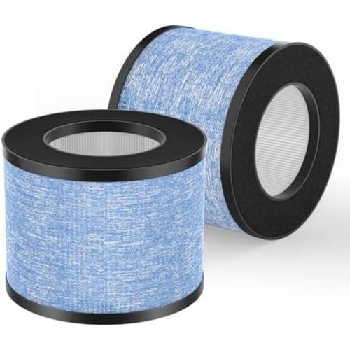2 Pack HEPA C102 MA-01CW Filter Replacement Compatible with Miko Ibuki & Ibuki+ Air Purifier, MA-18 and Okaysou AirMic4S Air Purifier