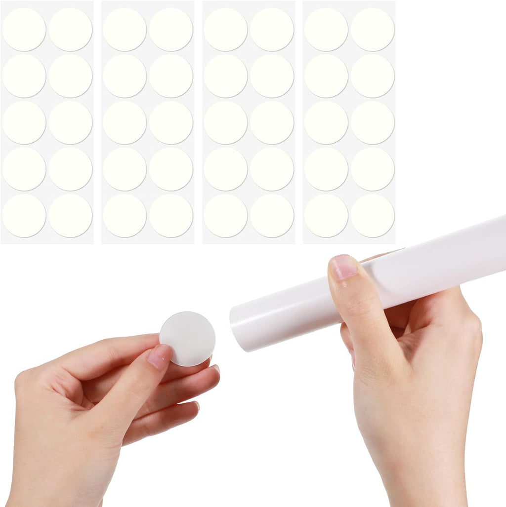 Skiennix Taper Candle Holders - 40pcs Adhesive Grips for Secure Fit | Perfect for Weddings & Holidays