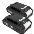 Gemho 2PACK 3.0Ah 24V Battery for Bissell Cleanview XR Series Cordless Vacuum Cleaner,Replacement for CleanView XR 4054 Battery Compatible with 3789U,3797V,Compatible with Greenworks 24V