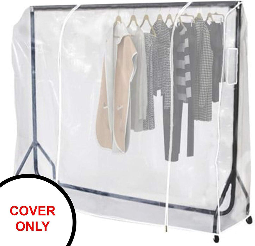 Ruibo Clear Garment Rack Cover - Dustproof & Waterproof Clothing Protector | 71"x20"x60" Size