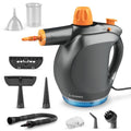Gearwiz Handheld Steam Cleaner with Detergent Container – 1250W High-Pressure Multipurpose Steamer – Continuous Steam Lock, Large Tank, Safety Lock – for Home, Kitchen, Bathroom, Car Cleaning
