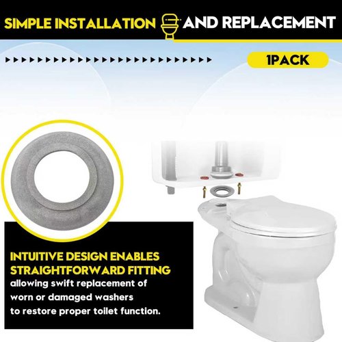 Gp1112256 2" drylock seal tank gasket replacement for kohler 2 piece toilets,fit for Kohler cimarron tank to bowl gastet for 1188998/RGP1188998 Canister Flush Valve（1 Pack）