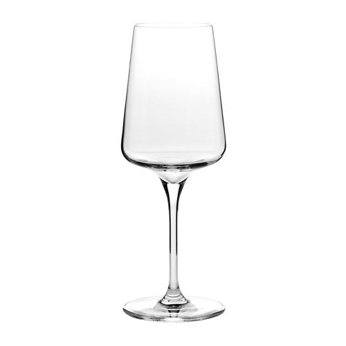 Krosno White and Sparkling Wine Glasses, 6 piece set, 13.52 oz , Infinity Collection, Elegant, Crystal Glass, Lead-free Glass, Dishwasher Safe, Made in Europe