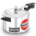 Hawkins Aluminium Classic Pressure Cooker, Induction Inner Lid Cooker, Pan Cooker, Best Cooker, Silver Icl50 5 Litre