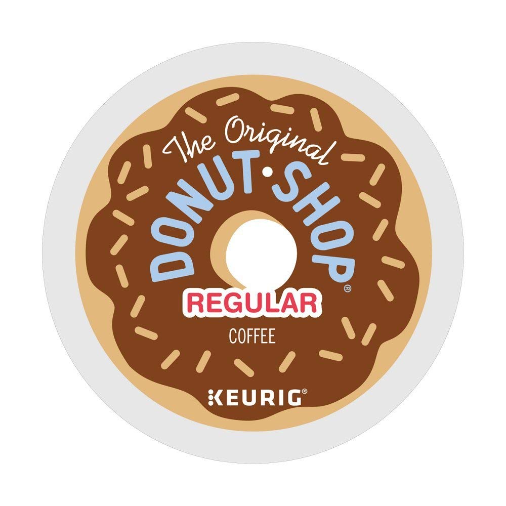 Original Donut Shop Medium Roast Coffee K-Cup Pods - Full-Bodied & Flavorful | Single Serve, 24 Count